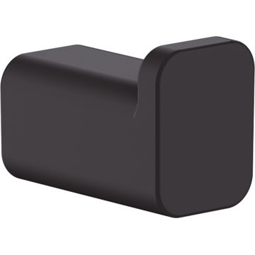 Cuier baie Hansgrohe AddStoris negru mat